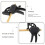 1Ud Corrector De Postura Para Manos De Piano Accesorio Negro Práctico 4