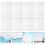 10 hojas a4 transparentes, plástico reutilizable antirayaduras 4