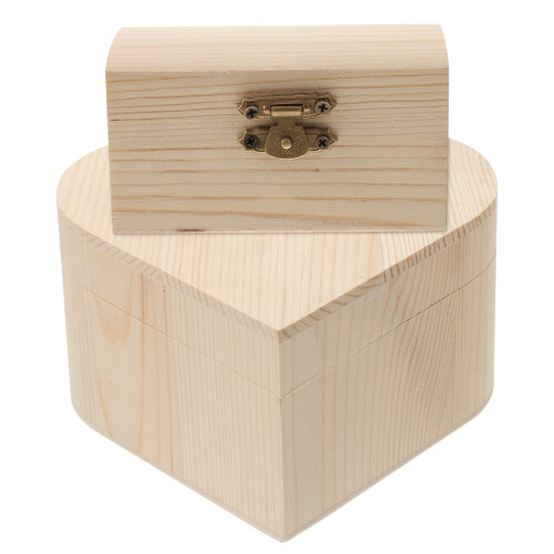 4Ud De Almacenaje De Madera Khaki Para Manualidades 2