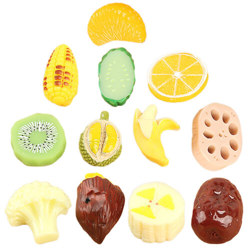60 Unidades De Mini Y Verduras Artificiales Simuladas 2