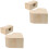 4Ud De Almacenaje De Madera Khaki Para Manualidades 5
