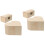 4Ud De Almacenaje De Madera Khaki Para Manualidades 6