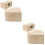 4Ud De Almacenaje De Madera Khaki Para Manualidades 8