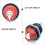 Master Isolator Para Batería De Material Duradero Rojo 6