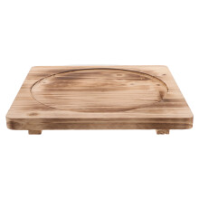 Wood Trivet Para - Alfombrilla Ignífuga 26 Cm