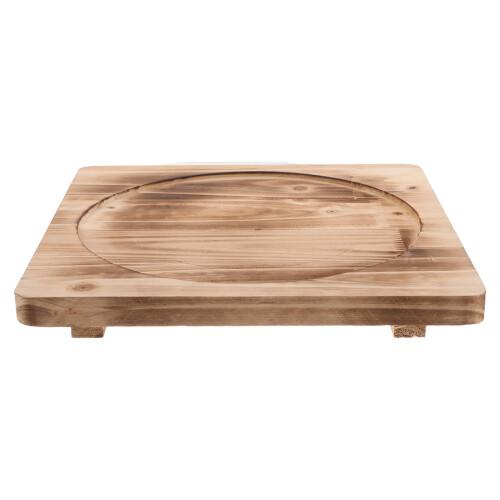 Wood Trivet Para - Alfombrilla Ignífuga 26 Cm