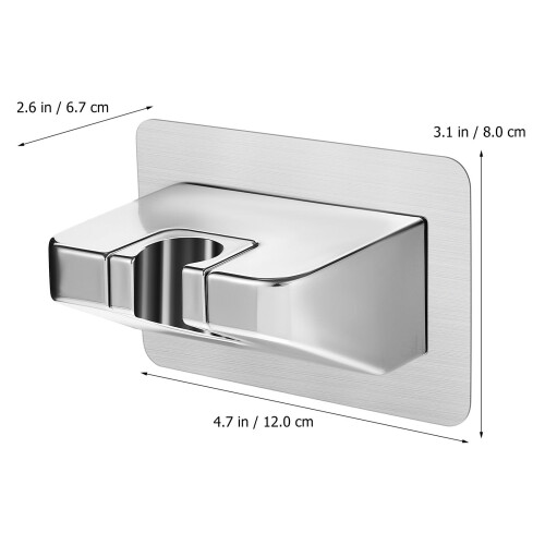 2Ud Soportes Para Ducha Adhesivos ABS Multicolor 1
