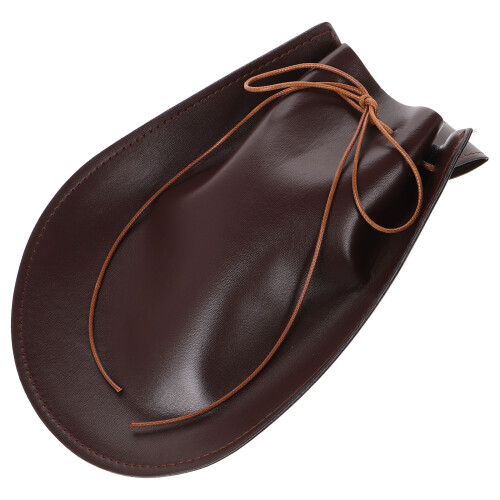 Pouch Vikingo PU Marrón Para Renacentista Y Objetos