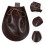 Pouch Vikingo PU Marrón Para Renacentista Y Objetos 8