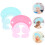 2Ud Bebé Antivaho Silicona Multicolor Para Cabello 5