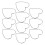 10Ud Corazón De Metal Plata Para Decorar Puertas Y Proyectos DIY 11