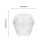 1Ud Para Velas DIY Manzana Transparente Plástico Creativo 3