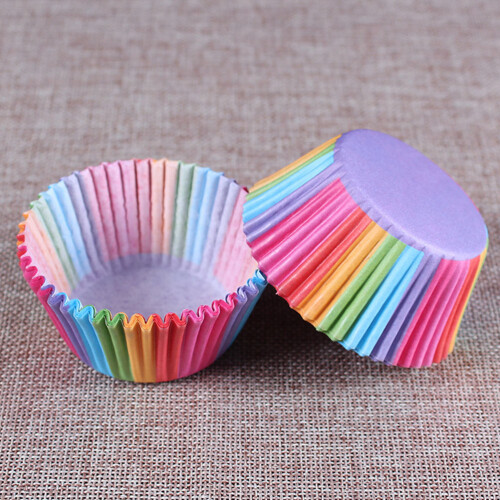 200 Unidades De Forros Resistentes Calor Para Cupcakes 2