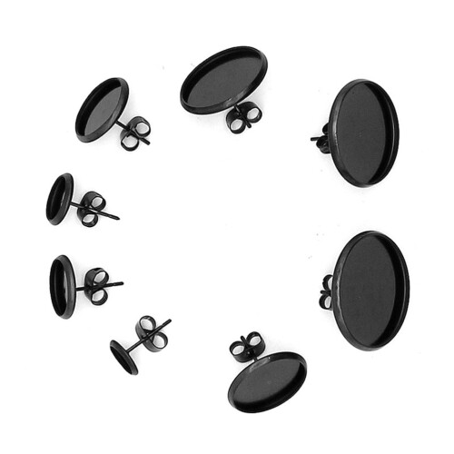 20Ud Material Para Pendientes Base Segura Y Creativa DIY 2