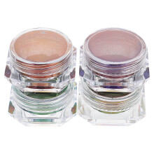 4Pièces Pigments Nacrés Mica Naturels Pour Résine Époxy Artisanat