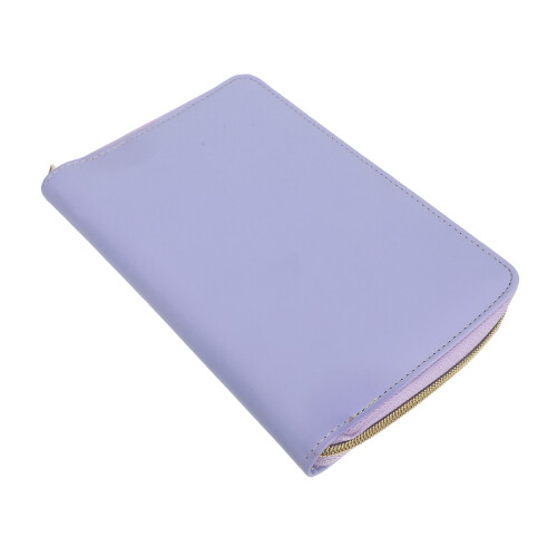 Planner PU Viola A6 - Organizer Soldi Refillable Per