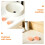 2Pièces Exfoliants Naturels Au Orange Pour 8