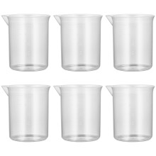 6Szt Plastic Measuring Cup Z Podziałką Do I Domu