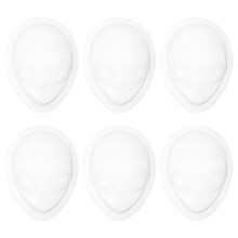 6Szt Ochronna Maska Na Twarz Lalek Plastikowa Przezroczysta 3D