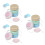 12Pièces Nettoyeurs Écran Portable Macaron Avec Lanière Et Microfibre 8
