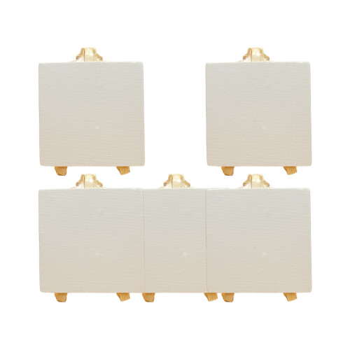 5Pièces Supports Pliants En Bois Pour Téléphone Déco