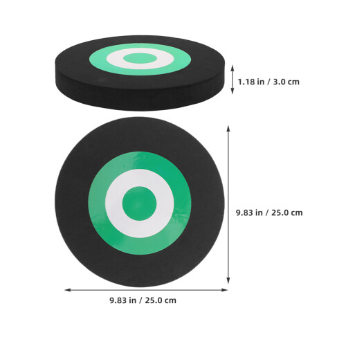 2Pièces Cible De Tir Extérieure En Eva Réutilisable 1