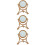 3pcs Table Rattan To Rotate Oversized 10