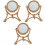 3pcs Table Rattan To Rotate Oversized 5