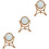 3pcs Table Rattan To Rotate Oversized 7