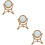 3pcs Table Rattan To Rotate Oversized 11