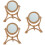 3pcs Table Rattan To Rotate Oversized 9