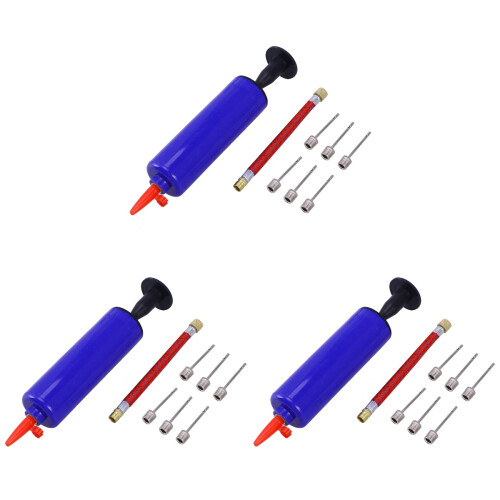 3pcs Basketball Inflator Pump Manual 1