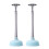 2Pcs Blue Toilet Suction Sticks Rubber ABS Home Cleaning 1