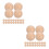 2 Count Children'S Painting Handmade Beads Creative Diy Accessories 10