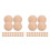 2 Count Children'S Painting Handmade Beads Creative Diy Accessories 9