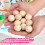 2 Count Children'S Painting Handmade Beads Creative Diy Accessories 7