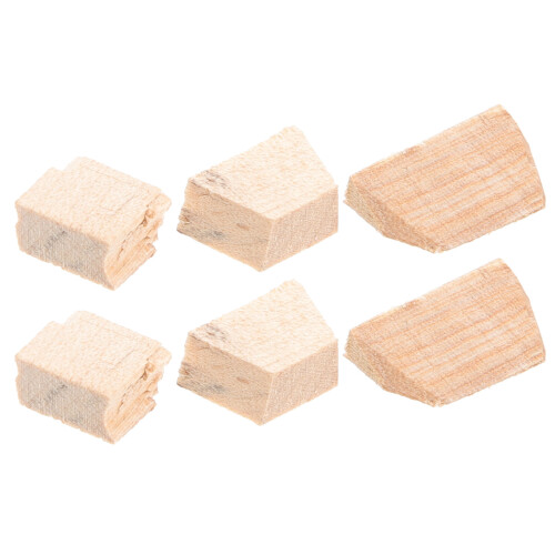 5 Pcs Violin Bow Cork Grip Silicon Accessories Half Size Wedges 1