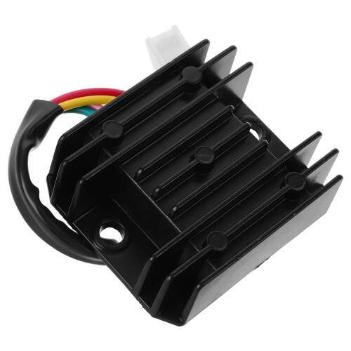 Voltage Stabilizer Kit Motorcycle Black Iron Plastic Replacement