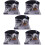 5Set Puzzle 3D Nero Per Bambini Gioco Apprendimento 9