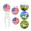 1Set Divot Tool Compatto E Segnapalla Decorativo Con Clip Cappello 3