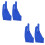 4 Pcs Gloves Arc Digital Tablet 6