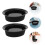3Pz Ciotole Silicone Nero Per Barber Shop E Casa 8