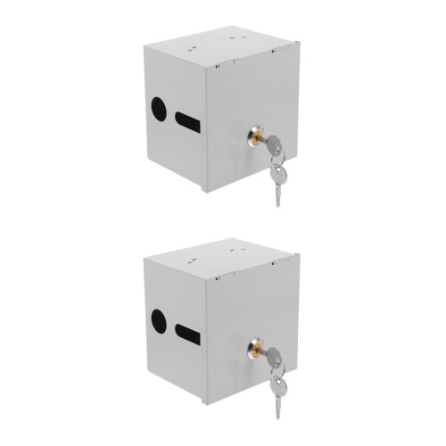 2 Pcs Electric Socket Covers Plug Lock Outdoor Electrical Outlet 2