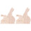 2 Set Figurine Coniglio In Legno Per 4