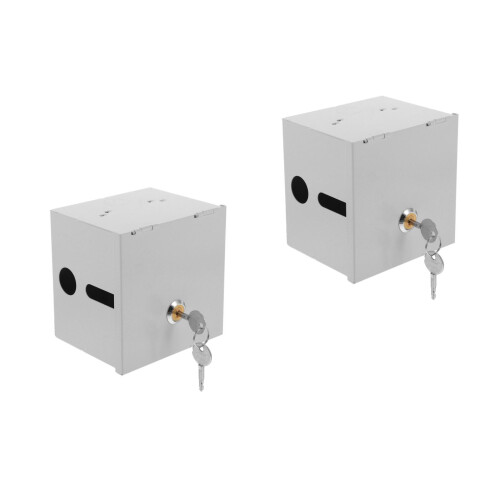 2 Pcs Electric Socket Covers Plug Lock Outdoor Electrical Outlet 1
