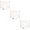 3 Sets Planning Board Desktop Whiteboard Weekly Planner Dry Erase 10