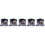 5Sets Children Black Paper 3D Spacecraft Learning Toy 10