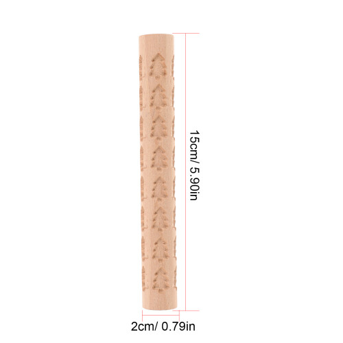 Roller In Argilla In Legno Per Texture E Ceramica 1