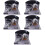 5Sets Children Black Paper 3D Spacecraft Learning Toy 8