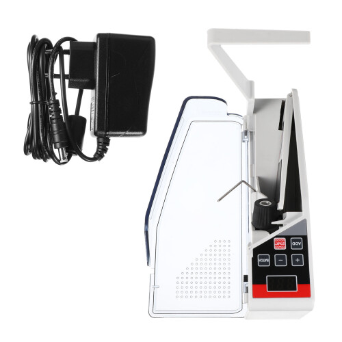 1Set Contamonete Portatile Bianco Con Display LED in Per Casa
